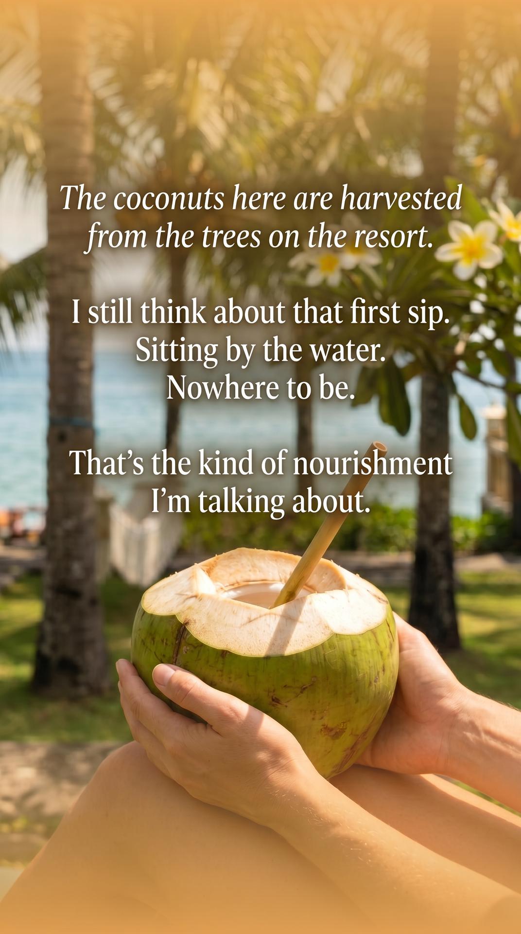 Coconut in Bali